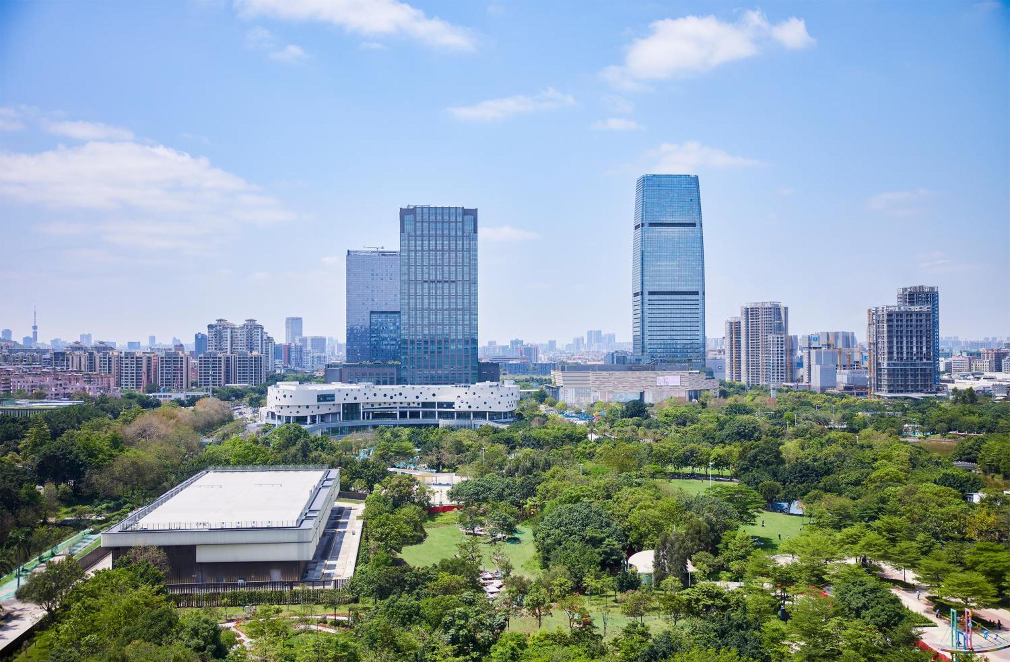 Guangzhou Marriott Hotel Baiyun Buitenkant foto