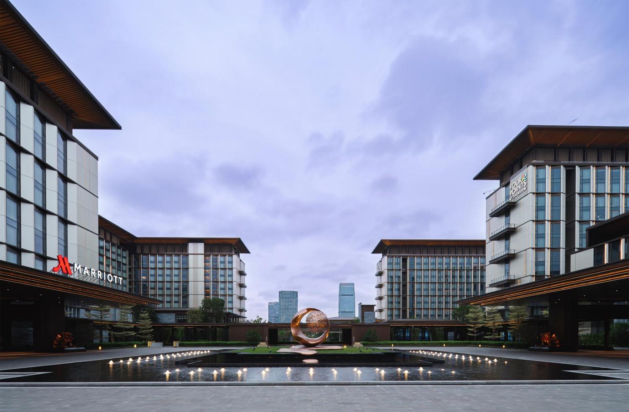 Guangzhou Marriott Hotel Baiyun Buitenkant foto