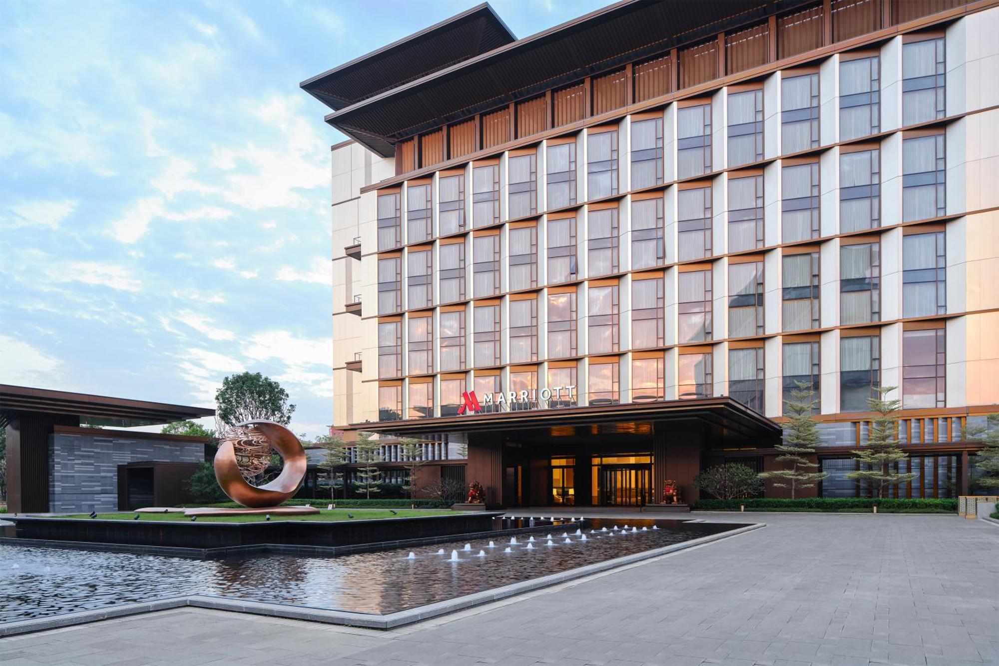 Guangzhou Marriott Hotel Baiyun Buitenkant foto