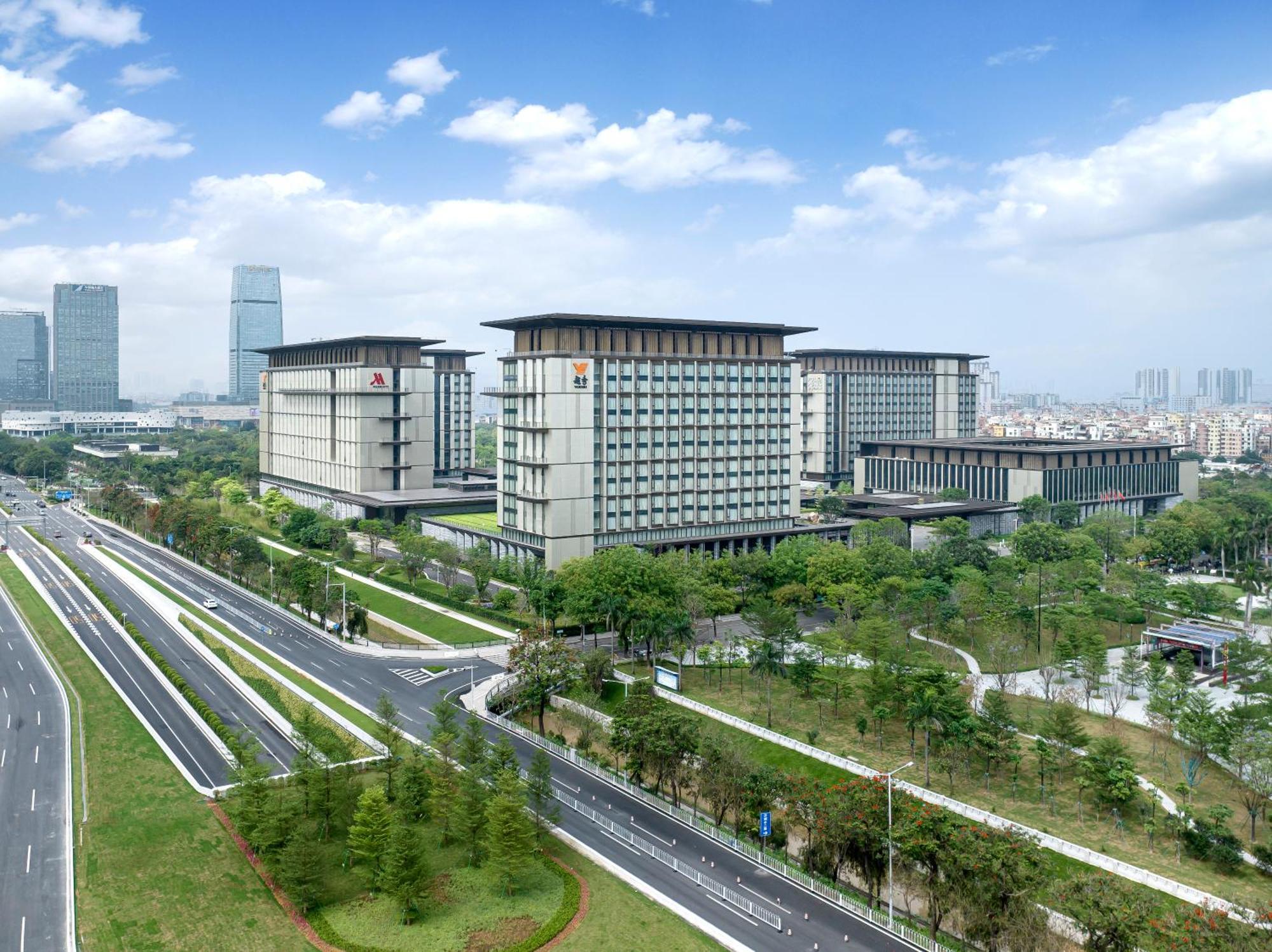 Guangzhou Marriott Hotel Baiyun Buitenkant foto